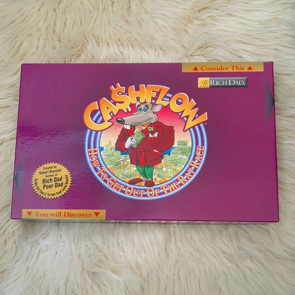 Game Cashflow Investing 101 How To Get Out Of The Rat Race Board Game